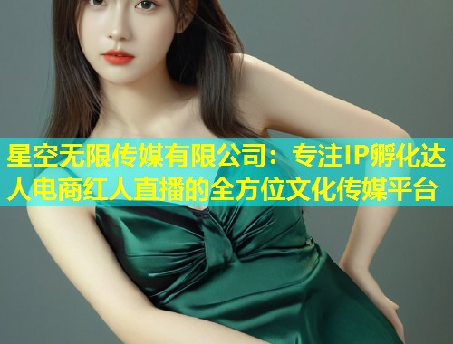 星空无限传媒有限公司：专注IP孵化达人电商红人直播的全方位文化传媒平台