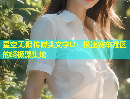 星空无限传媒头文字D：极速赛车社区的终极聚集地  第2张