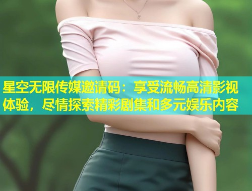 星空无限传媒邀请码：享受流畅高清影视体验，尽情探索精彩剧集和多元娱乐内容